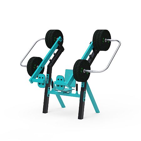 Fitness s posuvným závažím - Leg press  VVZ-NF03
