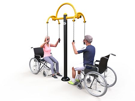Exteriérové hendikep fitness HF07