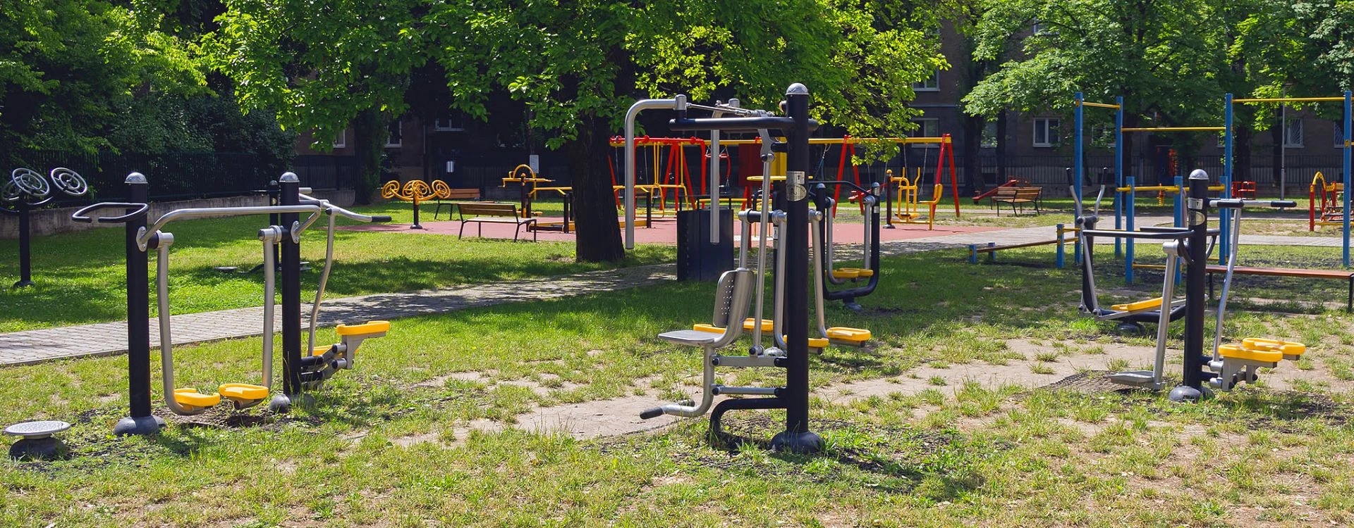 Exteriérové fitness stroje Exteriérové fitness stroje